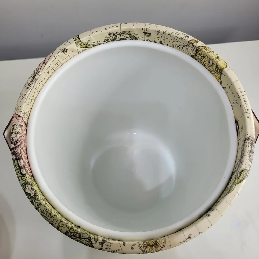 MCM World Map Ice Bucket 11